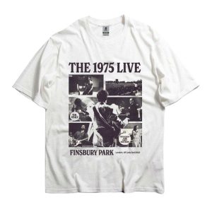 Kaos Oversize The 1975 Live Vintage Style
