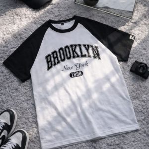 Kaos Raglan Brooklyn New York Unisex
