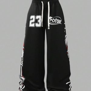 Celana Jogger Wide Leg Athletic Unisex